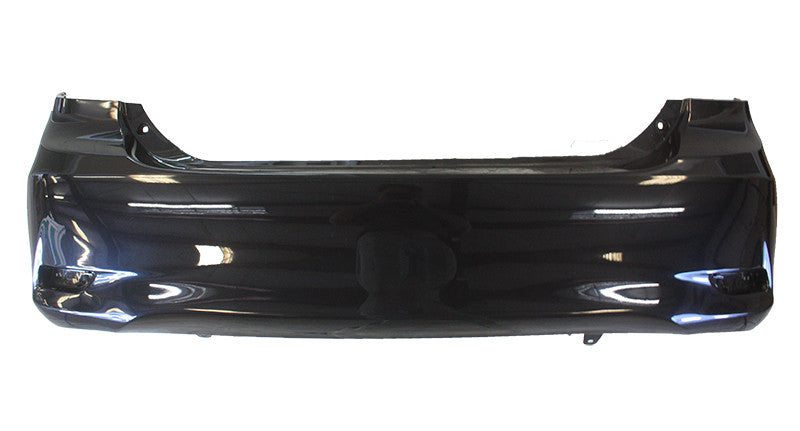 2011 Toyota Corolla Rear Bumper Painted Black Sand Pearl (209), Japan Built Without Spoiler Holes