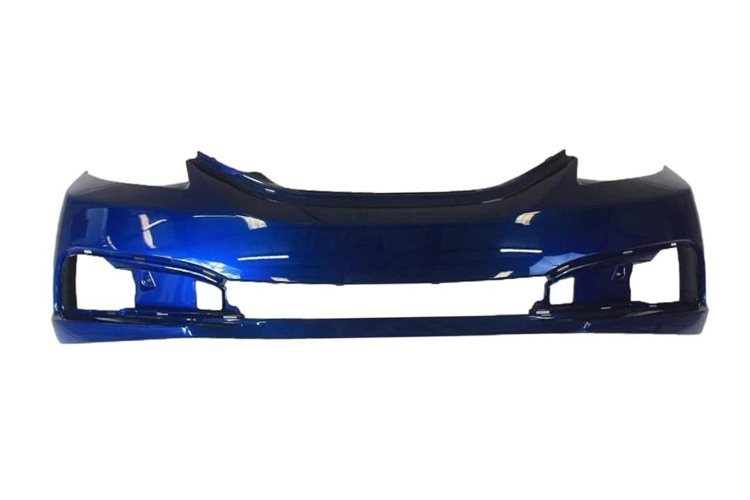 2013-2015 Honda Civic Front Bumper Painted_Dyno Blue Pearl (B561P)_Sedan_04711TR3A50ZZ/04711TR3A70ZZ_ HO1000290