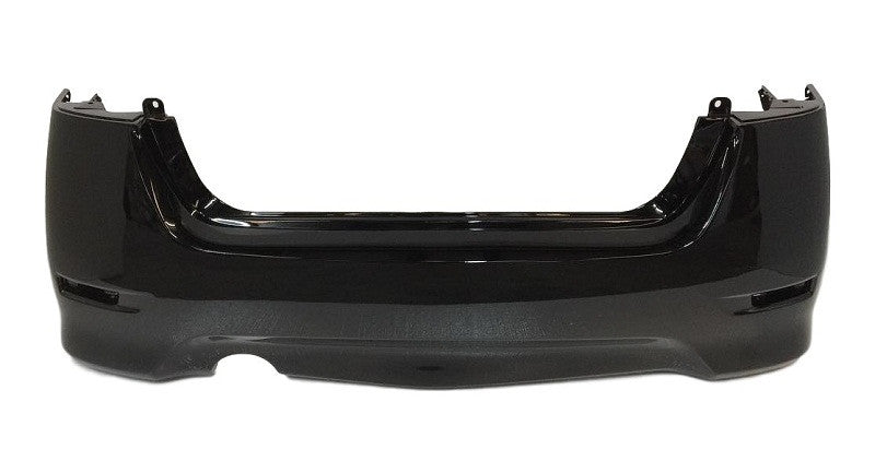 2014 Nissan Sentra Rear Bumper (Sport SR) Painted Black Obsidian (KH3)