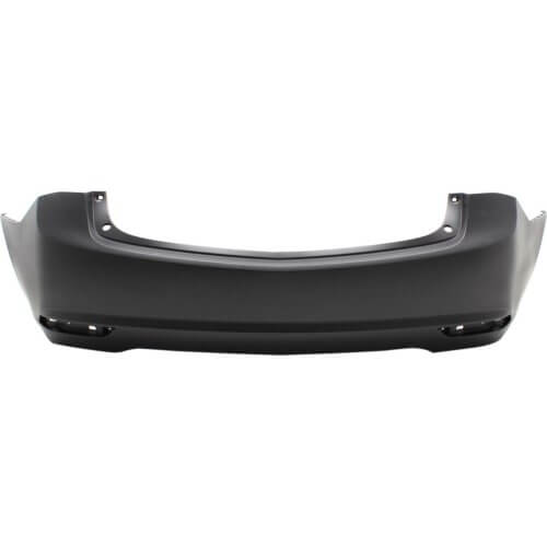 2015 Acura TLX Rear Bumper Cover (W/o Park Assist Sensor Holes; Except Advance Package)