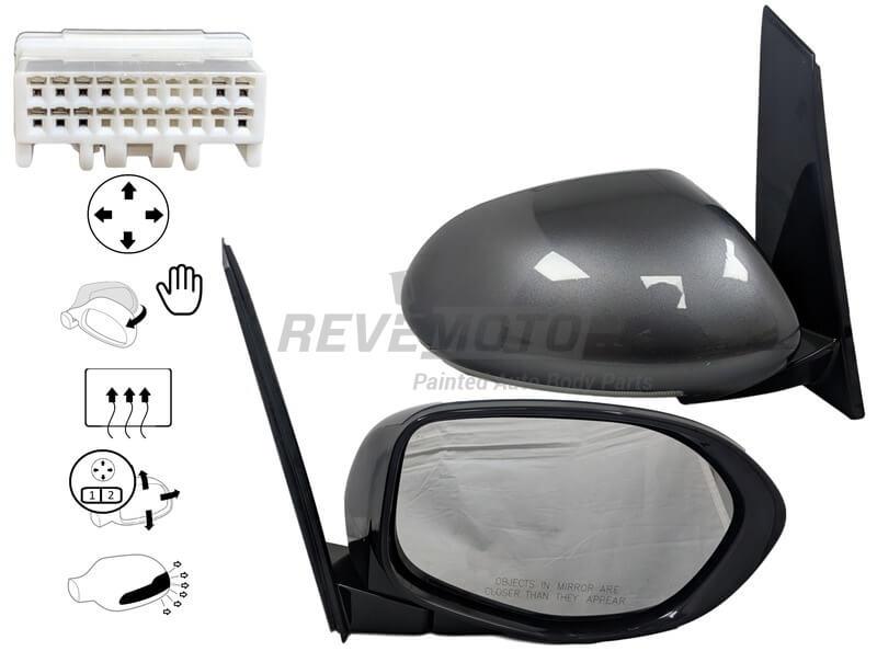 2014 Honda Odyssey Side View Mirror Painted