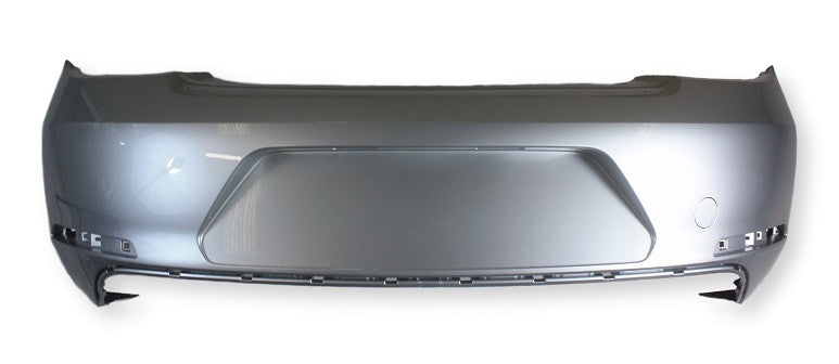 2014 Volkswagen Beetle Rear Bumper Painted Reflex Silver Metallic (LA7W)