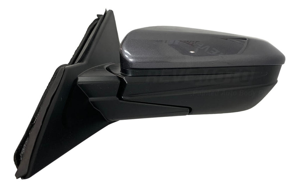 2016-2021 Honda Civic Mirror Left, Driver-Side Back View, (Coupe_Sedan) WITH_ Power, Manual Folding, Heat _ WITHOUT_ Turn Signal Light, Side View Camera_Modern Steel Metallic (NH797M)