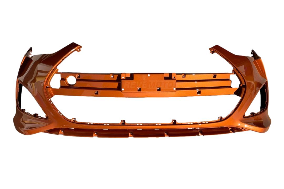 2013-2017 Hyundai Veloster Front Bumper Painted (WITH: Turbo)  Vitamin C Metallic R9A 865112V500
