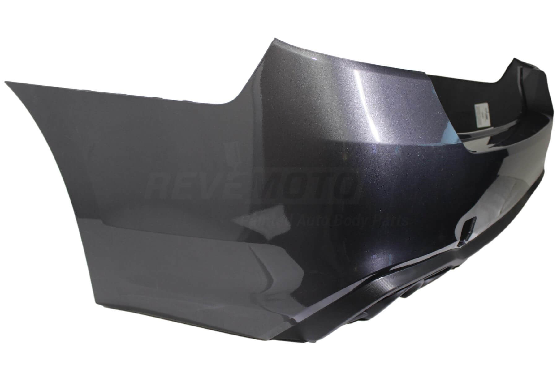 2018-2019 Subaru Legacy Rear Bumper Painted Magnetite Gray Metallic (MG2) Without Park Assist Holes - Side View - ReveMoto