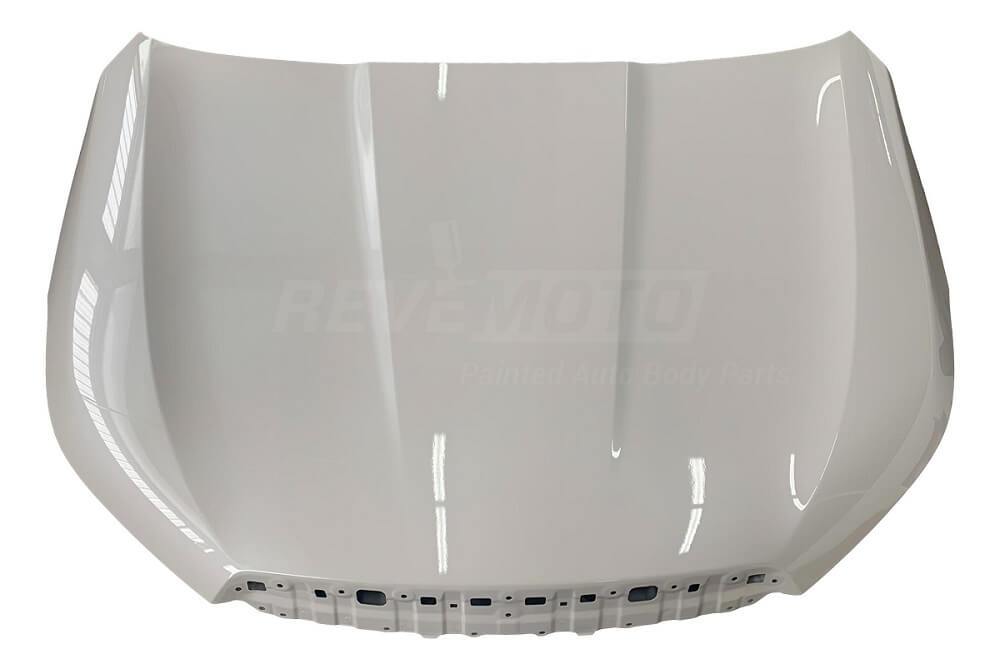 2014 Subaru Forester Hood Painted Crystal White Pearl (K1X), 2.0L 2.5L Engine