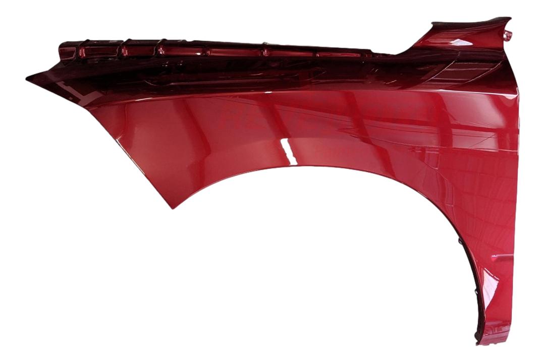 2009-2021 Dodge Ram Fender Painted (OEM | 1500/2500/3500 Models)_Inferno_Red_Crystal_Pearl_PRH_WITHOUT: Molding, Fender Flare Holes_Left, Driver-Side_68054339AI_CH1240269