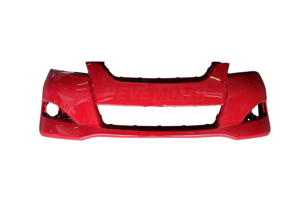 2009-2013 Toyota Matrix Front Bumper Cover Painted Radiant Red (3L5) WITHOUT Spoiler Holes/Valance Holes, Sport Package (Flush Lower Grille) 5211902994