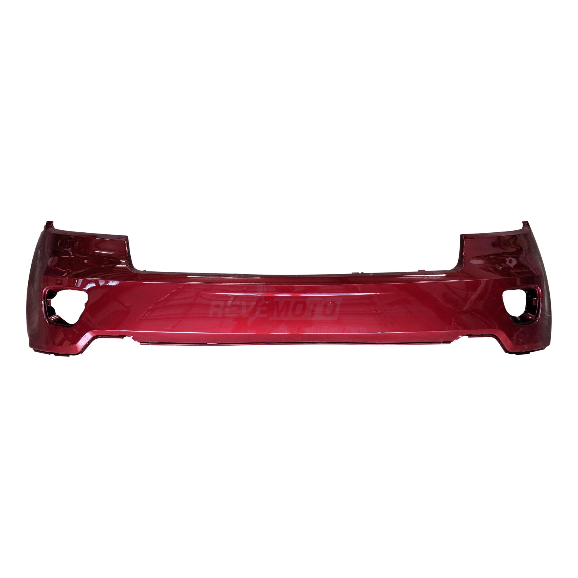 2012 Jeep Grand Cherokee Front Bumper (With Fog Light Holes, Without Head Light Washer Holes, Without Park Assist Sensor Holes) Painted  Deep Cherry Red Crystal Pearl (PRP) 68078268AB-CH1000979