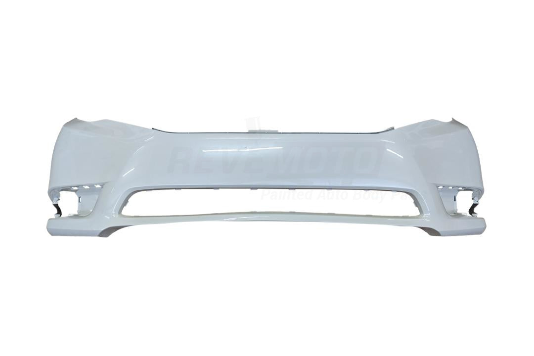 2011-2012 Toyota Avalon Front Bumper Cover Painted Blizzard Pearl (70) 5211907909