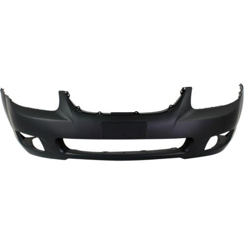 2007 Kia Spectra Front Bumper Painted Spicy Red Met (IY)
