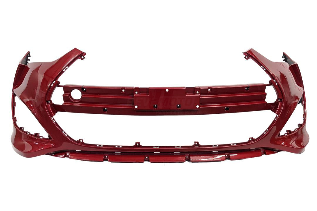 2013-2017 Hyundai Veloster Front Bumper Painted (WITH: Turbo) Boston Red Pearl (P9R) 865112V500OEM