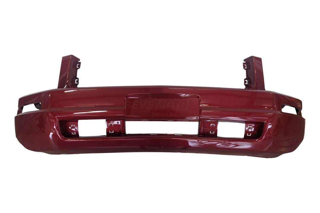 2005-2009 Ford Mustang Front Bumper Painted Base Model With Pony Package Sangria Red Metallic (JV) 5R3Z17D957AAA FO1000574