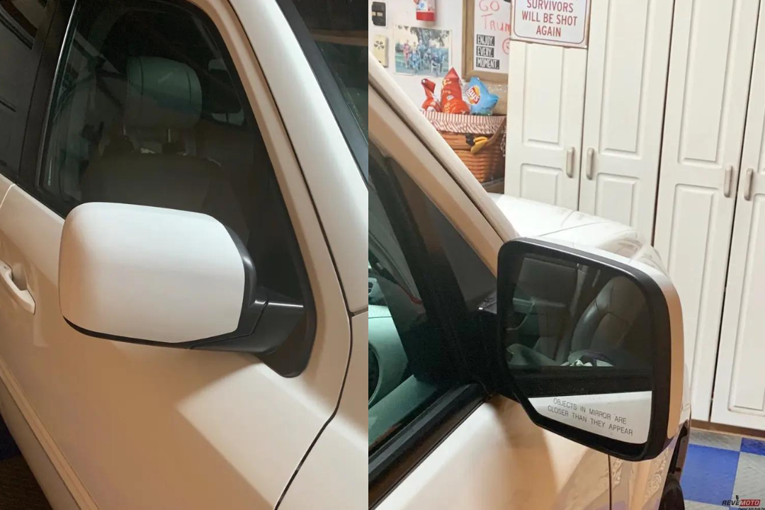 2009-2015 Honda Pilot : Side View Mirror Painted (EX/EX-L/LX/Touring Models | WITH: Heat)