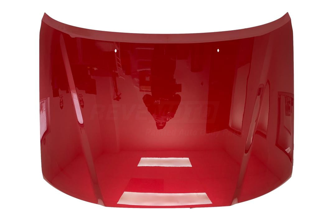 2009 Toyota Tacoma Hood Painted Barcelona Red Mica Metallic (3R3) 5330104120
