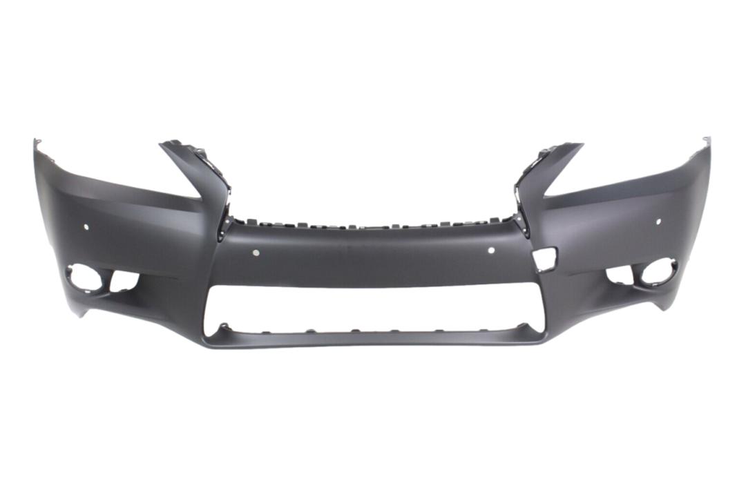 2014-2015 Lexus GS450H Front Bumper Painted_WITH: Park Assist Sensor Holes | WITHOUT: F-Sport Package, HL Washer Holes_ 521193A965_ LX1000281
