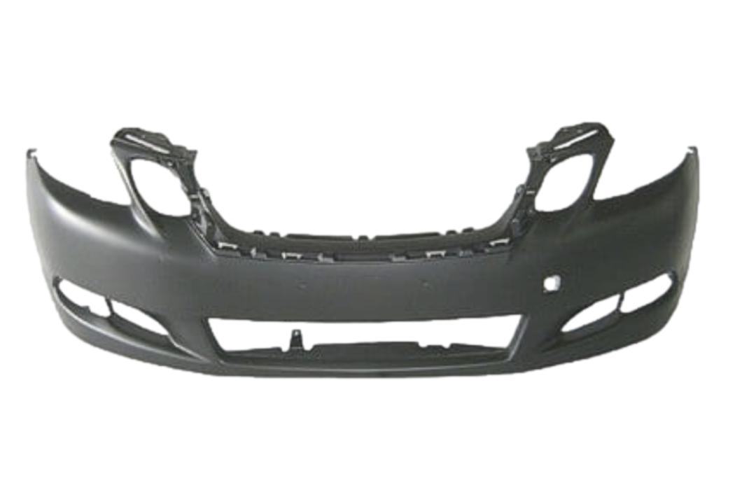 2008-2011 Lexus GS350 Front Bumper Painted_Smoky_Granite_Mica_1G0_WITH: HL Washer Holes, Park Assist Sensor Holes_5211930982_ LX1000177