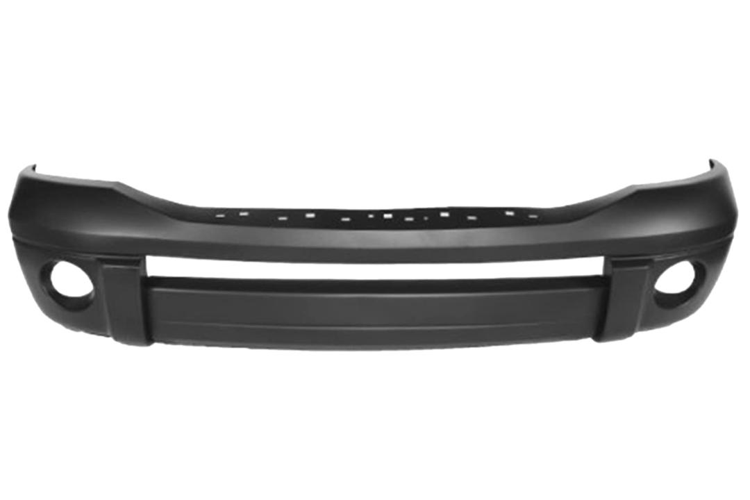 2006-2009 Dodge Ram Front Bumper Painted (1500/2500/3500)_WITH: Chrome Insert Holes_68001358AA_ CH1000872