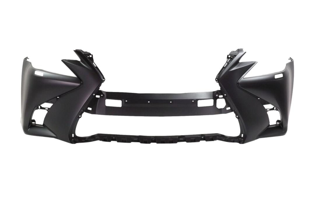 2016-2020 Lexus GS350 Front Bumper Painted (Aftermarket | WITHOUT: F-Sport Package_WITH: HL Washer Hole | WITHOUT: F-Sport Package, Park Assist Sensor Holes_ 521193F957_ LX1000330