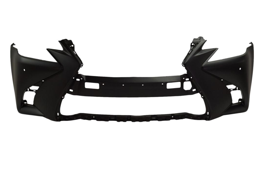 2016-2020 Lexus GS350 Front Bumper Painted (Aftermarket | WITHOUT: F-Sport Package_WITH: HL Washer Hole | WITHOUT: F-Sport Package, Park Assist Sensor Holes_ 521193F943_ LX1000331