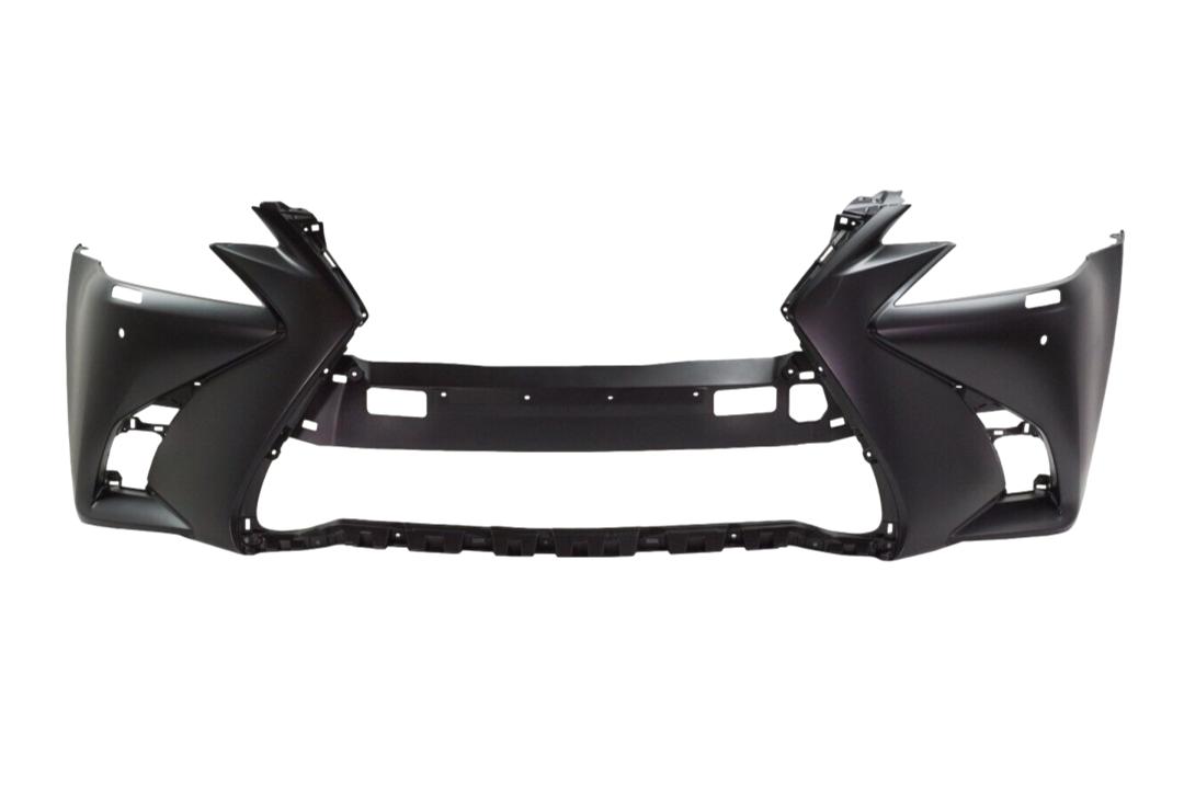 2016-2020 Lexus GS350 Front Bumper Painted (Aftermarket | WITHOUT: F-Sport Package_WITH: HL Washer Holes, Park Assist Sensor Holes | WITHOUT: F-Sport Package_ 521193F935_ LX1000332