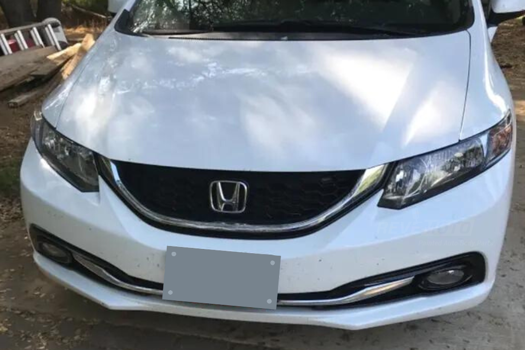 2012-2013 Honda Civic Front Bumper Painted (Coupe)