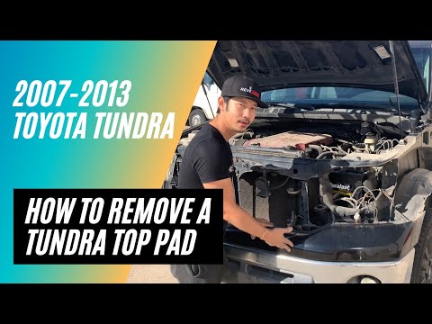 How to remove a 2007-2013 Toyota Tundra Top Pad | Revemoto