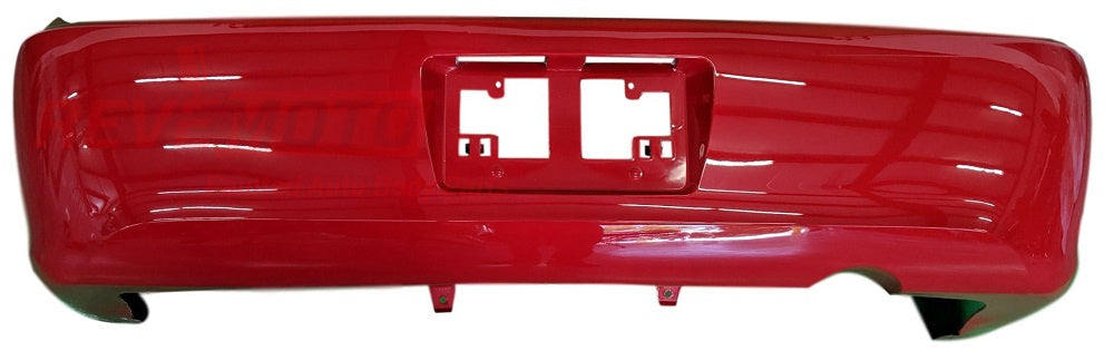 2005 Toyota Solara Rear Bumper Cover Painted Absolutely Red (3P0)