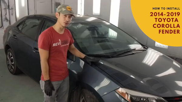 How to Install 2014-2019 Toyota Corolla Fender