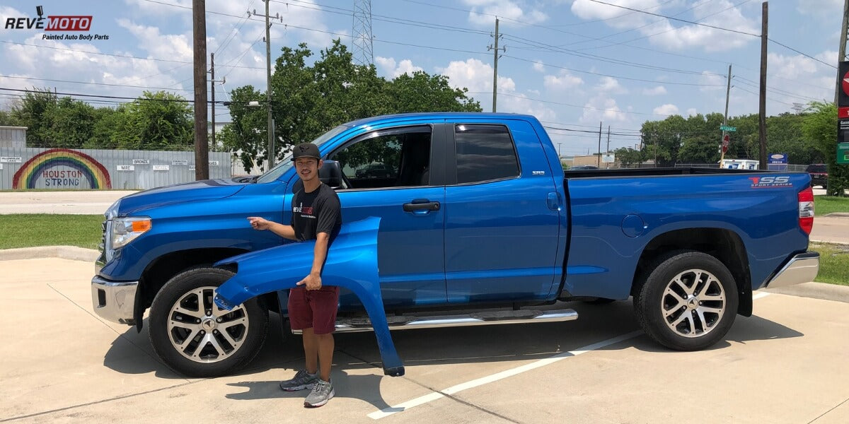 Car fender replacement