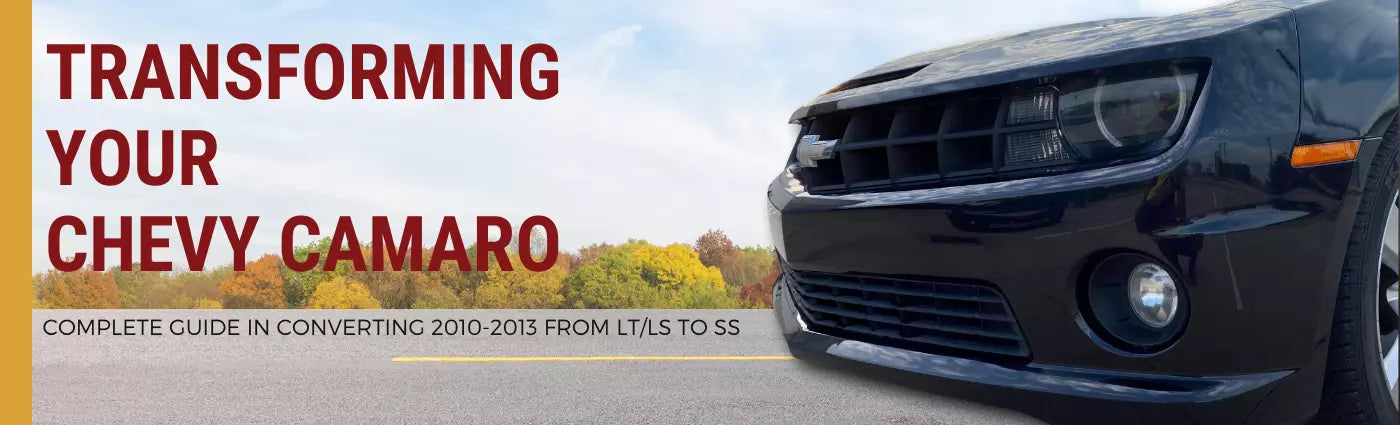 How To Do a Chevy Camaro SS Bumper Conversion From an LT/LS