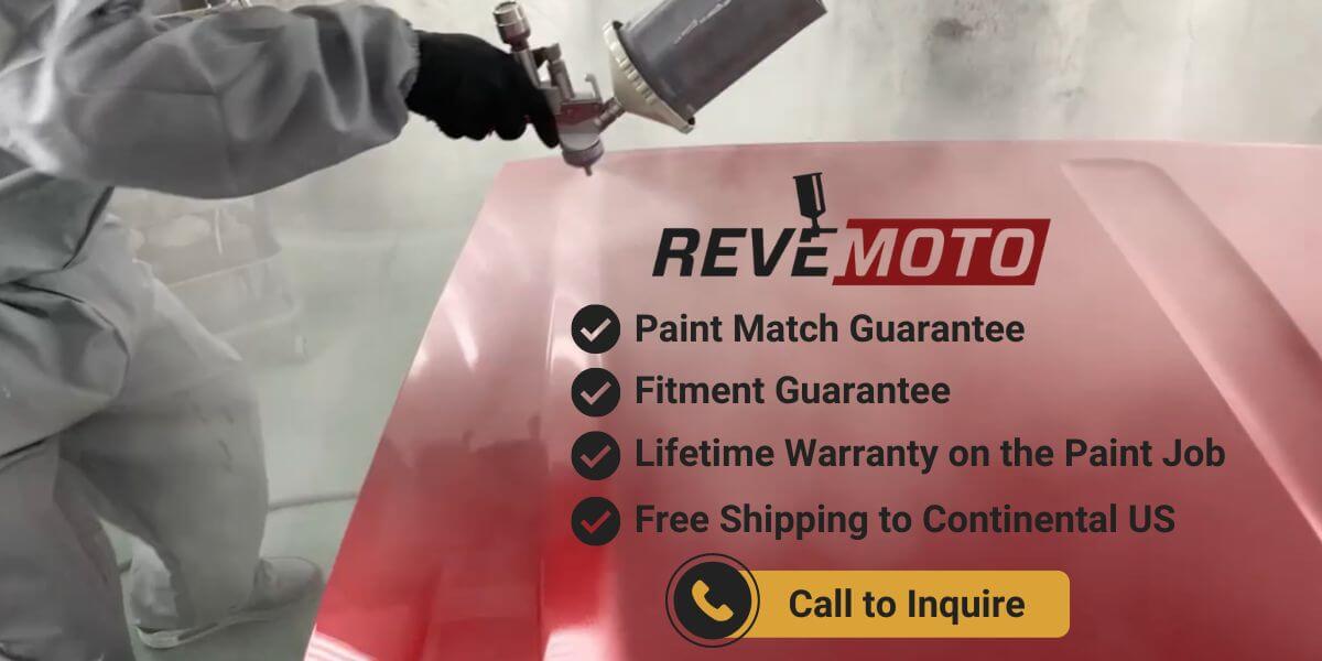 ReveMoto provides Painted Auto Body Parts to Match Your Car