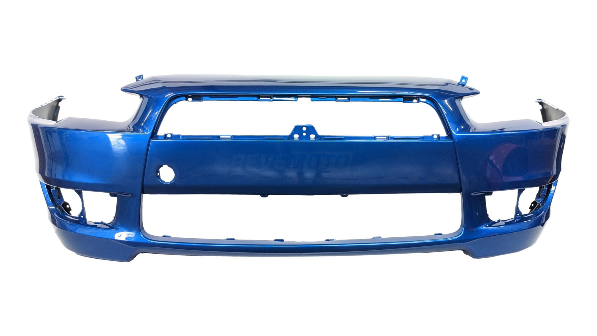 2008-2015 Mitsubishi Lancer Front Bumper Painted (DE/ES) Octane Blue Pearl (D06) 6400D172 MI1000324