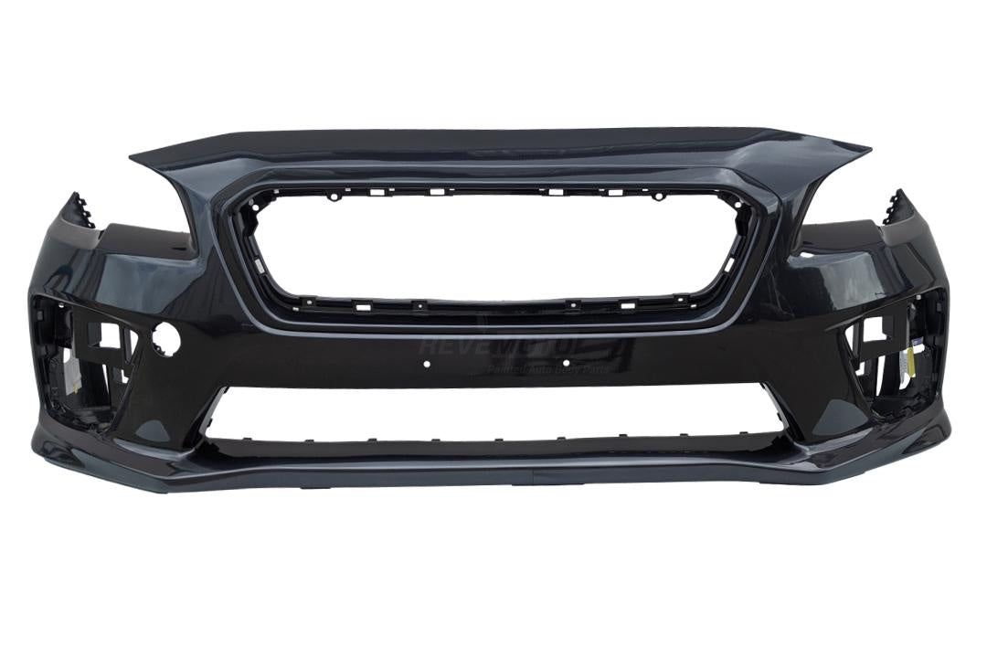 2015-2017 Subaru WRX Front Bumper Painted Dark Gray Metallic 61K 57704VA000 SU1000175 ReveMoto Painted Auto Parts Replacement