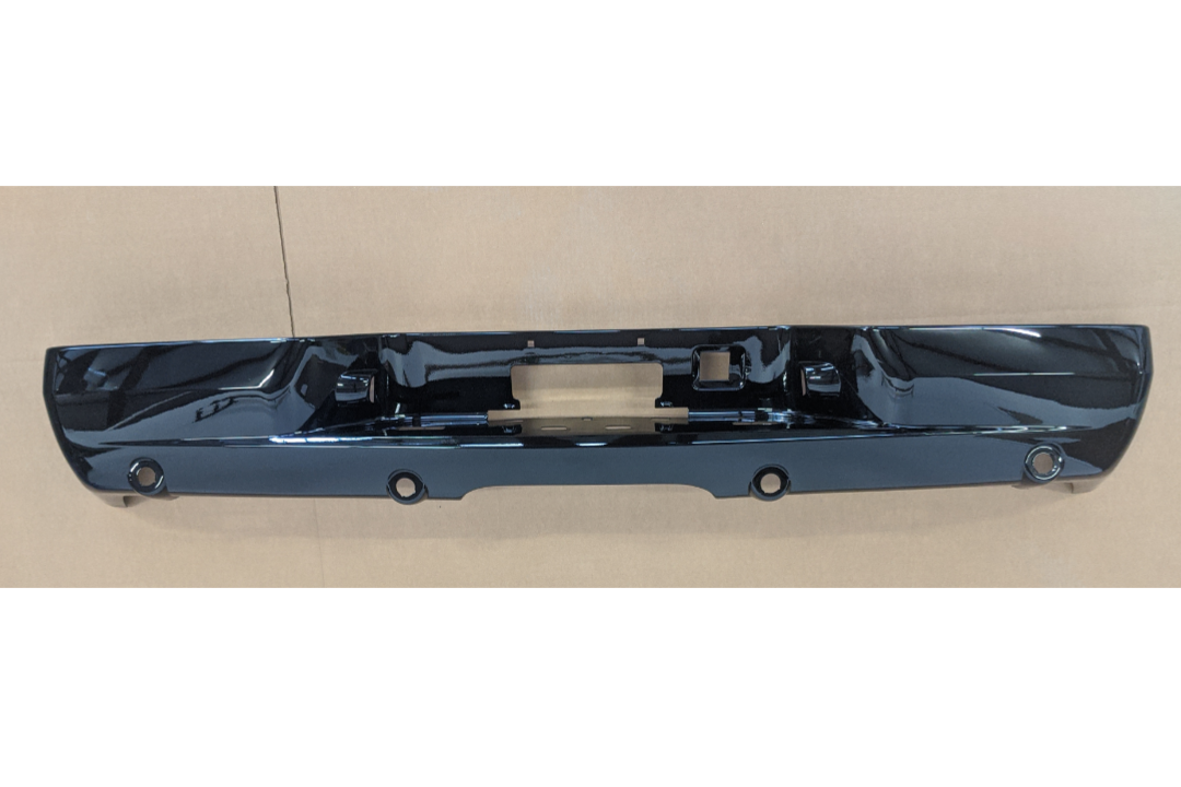 Painted Rear Bumper Cover for 2002-2013 Cadillac Escalade EXT Black (WA8555) Base ESV EXT Models 88937198 ReveMoto Painted Auto Parts Replacement