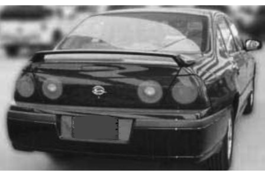 2004 Chevrolet Impala Spoiler Painted ABS107