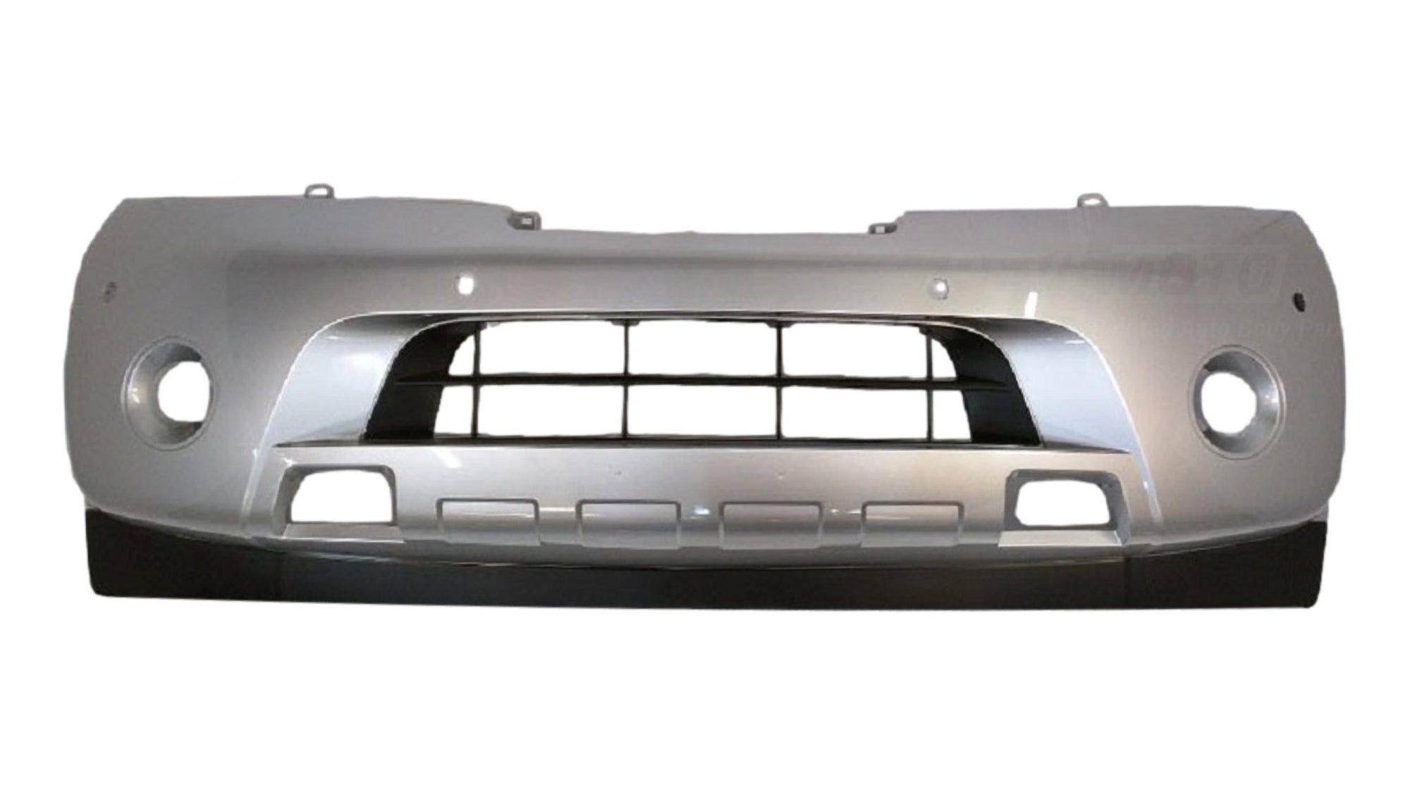 2008-2015 Nissan Armada Front Bumper Painted (w/ Park Assist) Radiant Silver Metallic (K12) 62022ZQ10A NI1000252