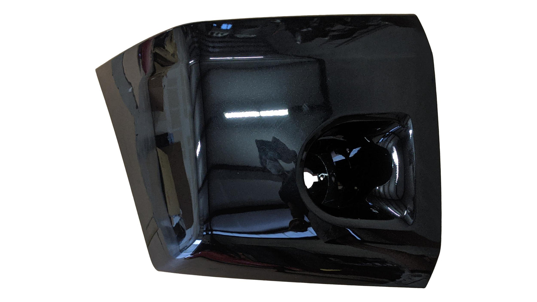 11003 - 2008-2015 Nissan Titan Front End Cap Painted (Right, Passenger-Side) Galaxy Black Metallic (G10) 62024ZR00A