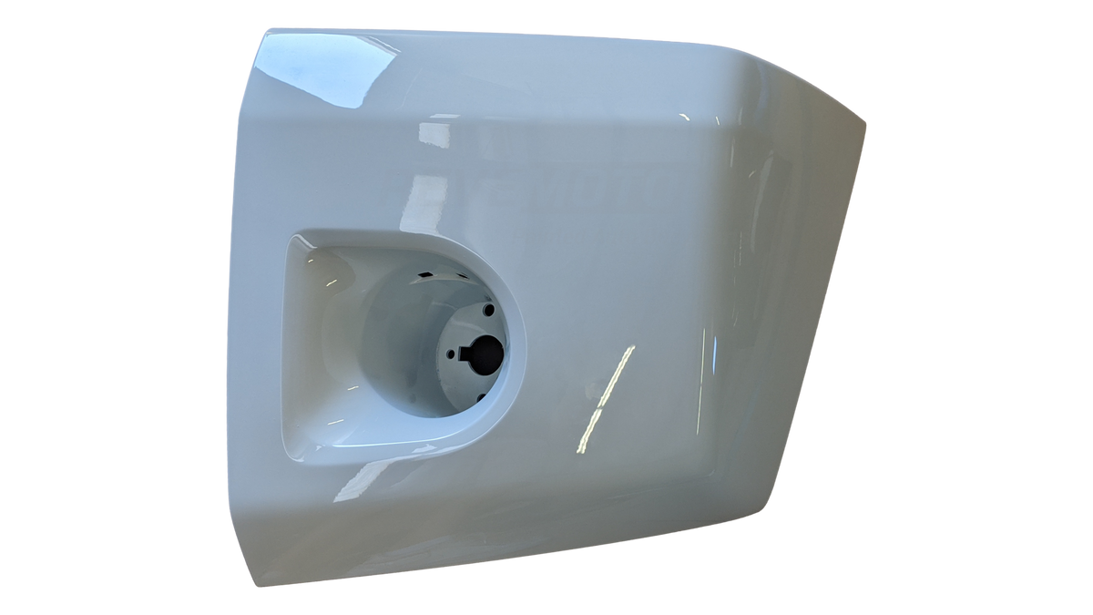 11039 2008-2015 Nissan Titan Front End Cap Painted (Left, Driver-Side) Nordic White (Q10) 62025ZR00A NI1004148