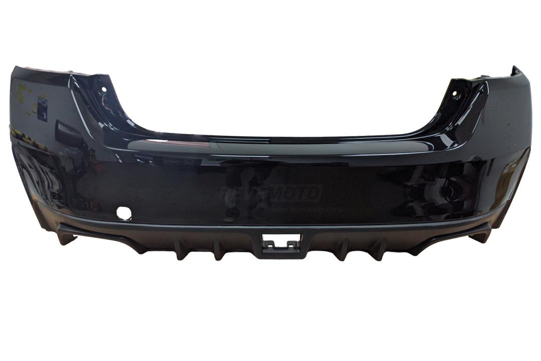 2015-2021 Subaru WRX STI Rear Bumper Painted Crystal Black Silica Pearl D4S 57704VA022 SU1100173