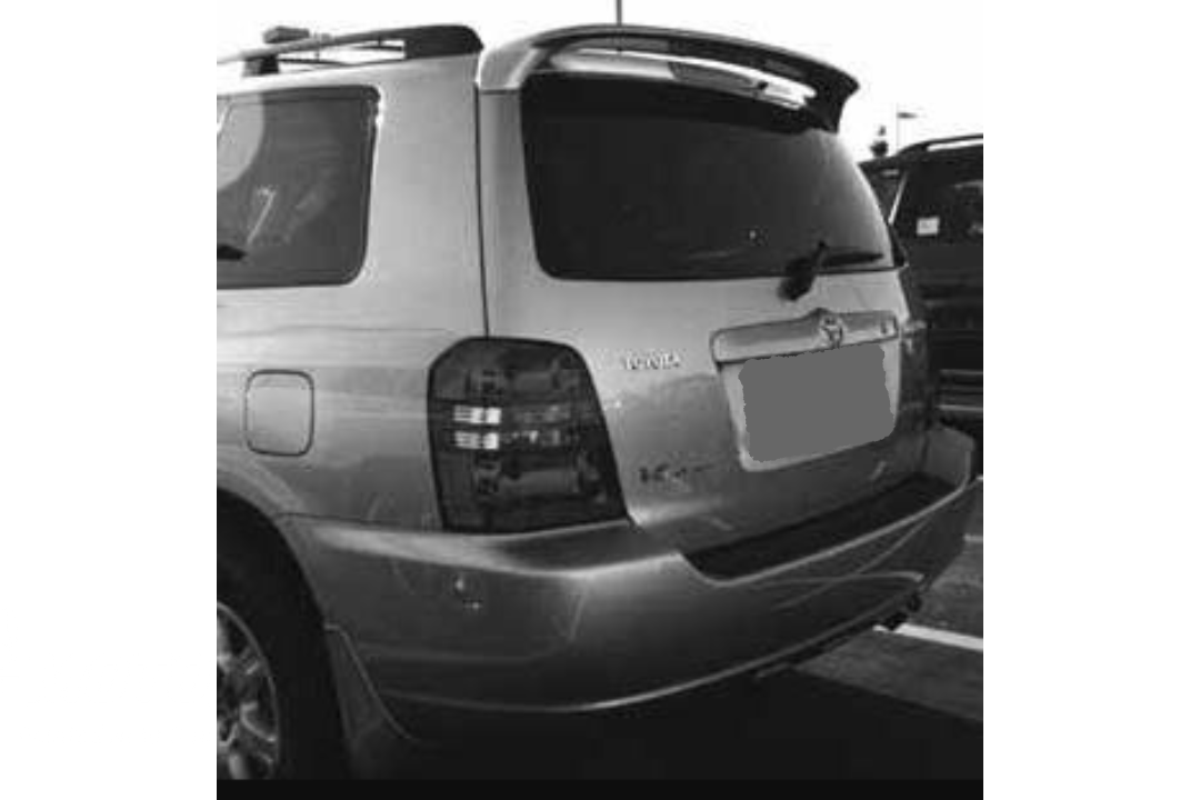 2003 Toyota Highlander Spoiler Painted ABS113