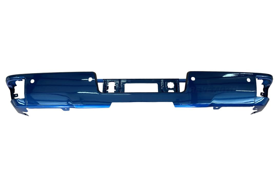 2015-2019 GMC Sierra Rear Bumper Painted (2500HD/3500 HD | WITH: Corner Step) Royal Blue Metallic (WA409Y) 23112252_GM1102563
