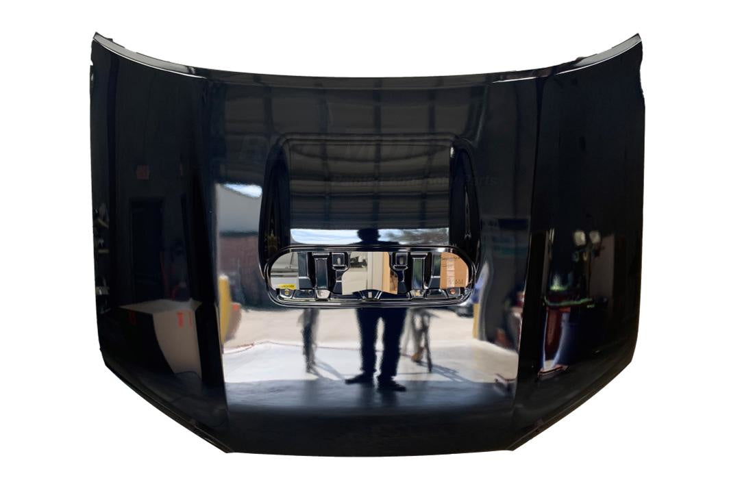 Painted Hood for 2010-2023 Toyota 4Runner (WITH: Scoop Opening | Does not include Hood Scoop & Hardware) Attitude Black Mica (218) 5330135210 TO1230218 ReveMoto Painted Auto Parts Replacement