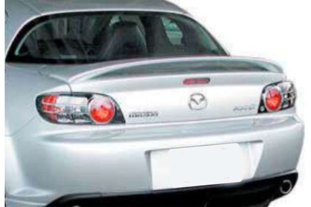 2004-2008 Mazda RX8 Spoiler Painted ABS137