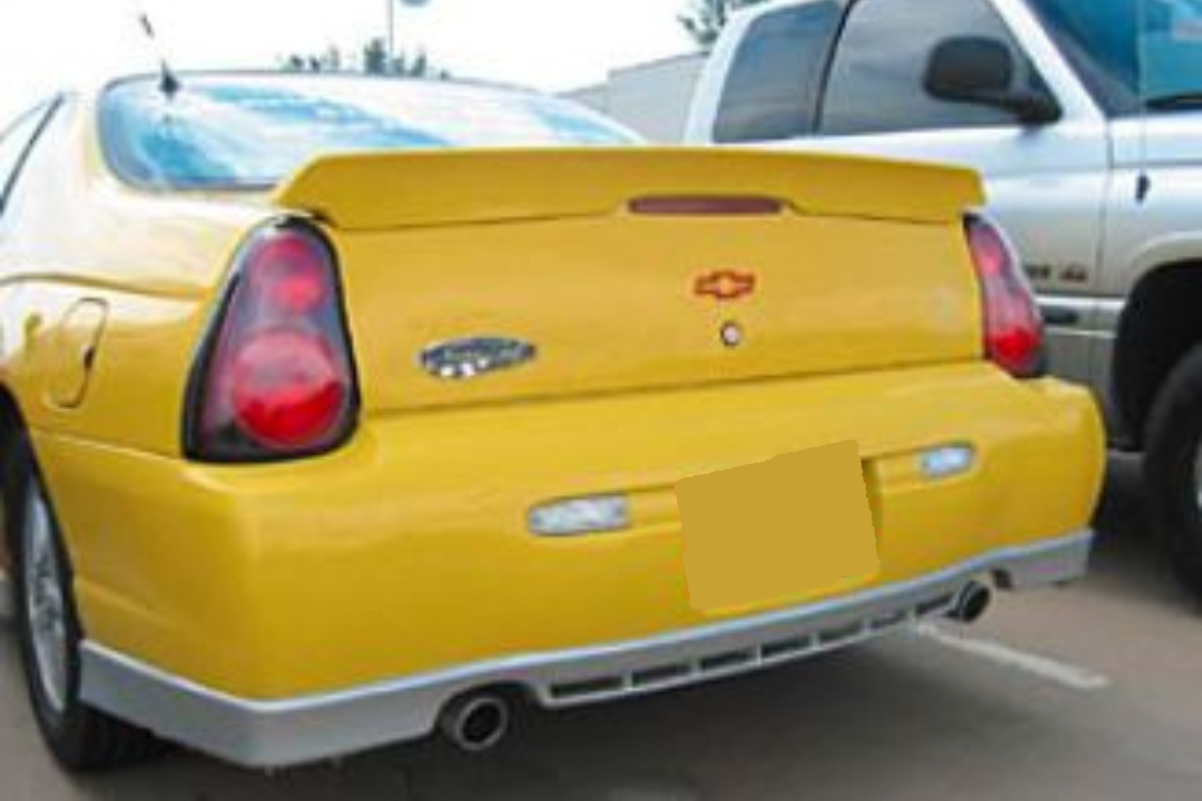 Slp Ss Rear Wing 2004 Monte Carlo Custom 2004 Chevrolet Monte Carlo SS Earnhardt