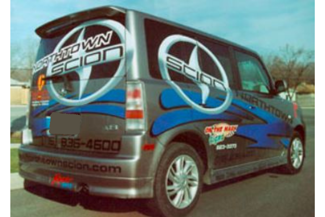 2003-2007 Scion xB Spoiler Painted 14147