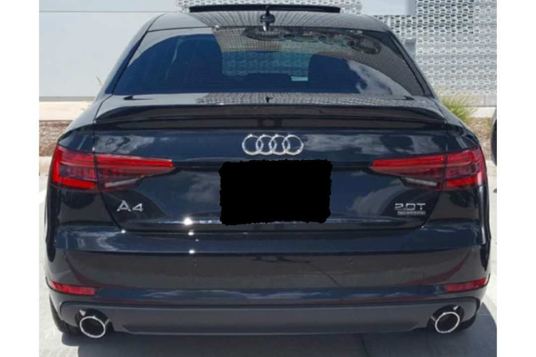 2018 Audi A4 Spoiler Painted 14232
