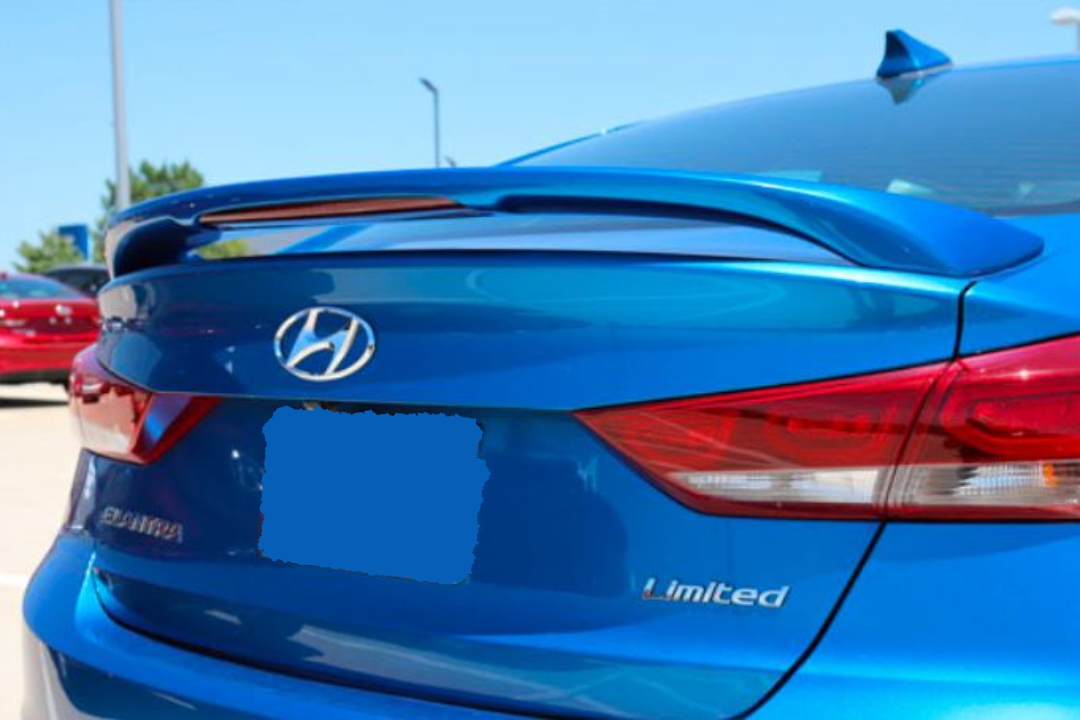 2017-2018 Hyundai Elantra Spoiler Painted 14271