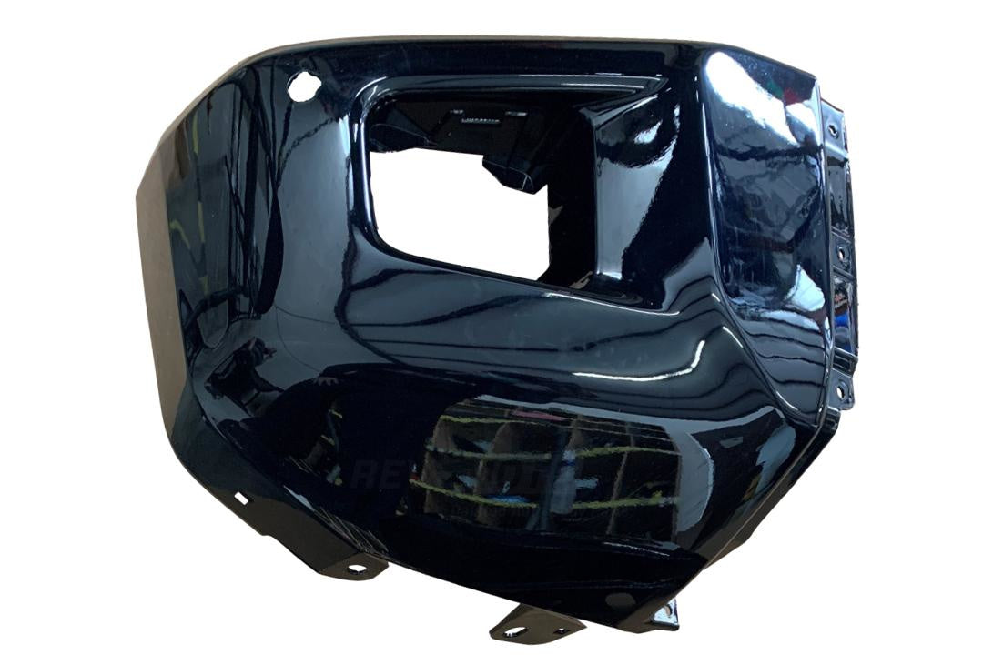 2014-2021 Toyota Tundra Front Bumper End Cap Painted (OEM) Attitude Black Pearl (218) 521120C908 ReveMoto Painted Auto Parts Replacement
