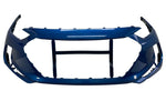 2017-2018 Hyundai Elantra Front Bumper Painted (US Built) Marina Blue Metallic (N4B) 86510F3000 HY1000215 ReveMoto Painted Auto Parts Replacement